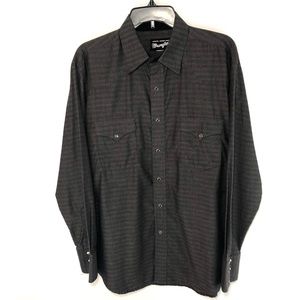 Wrangler Vintage Snap Button Western Shirt